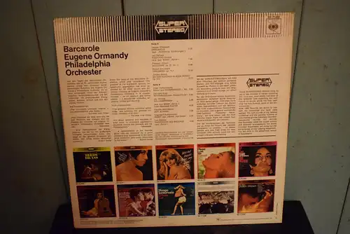 Eugene Ormandy, Philadelphia Orchester ‎– Barcarole