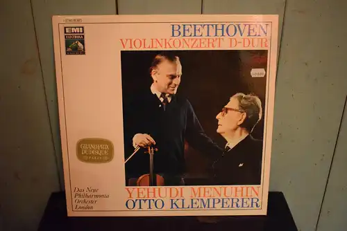 Beethoven, Yehudi Menuhin, Otto Klemperer, Das Neue Philharmonie Orchester London ‎– Violinkonzert D-Dur