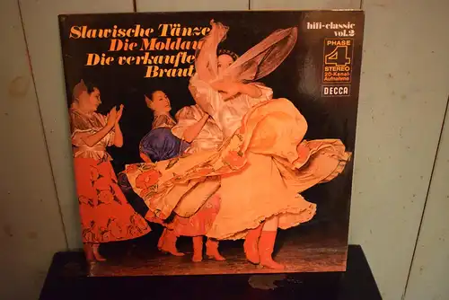 Antonín Dvořák, Friedrich Smetana, London Symphony Orchestra, Stanley Black ‎– Hifi-Classic Vol.2: Slawische Tänze, Die Moldau, Die Verkaufte Braut