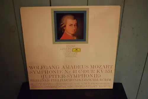 Wolfgang Amadeus Mozart, Berlin Philharmonic / Karl Böhm, Joseph Haydn, The London Philharmonic Orchestra / Eugen Jochum ‎– Symphony Nr. 41 In C Major (Jupiter) / Symphony Nr. 94 In G Major (The Surprise