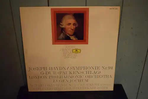Wolfgang Amadeus Mozart, Berlin Philharmonic / Karl Böhm, Joseph Haydn, The London Philharmonic Orchestra / Eugen Jochum ‎– Symphony Nr. 41 In C Major (Jupiter) / Symphony Nr. 94 In G Major (The Surprise