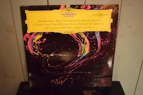 Igor Stravinsky, Lorin Maazel, Radio-Symphonie-Orchester Berlin – Der Feuervogel, Ballettsuite Gesang Der Nachtigall, Sinfonische Dichtung