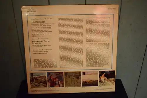 Rimsky-Korsakov, Borodin, OSR, Ansermet ‎– Scheherazade, Polowetzer Tänze