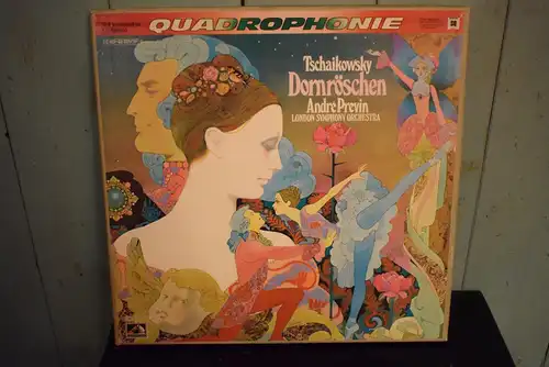 Tschaikowsky, André Previn, The London Symphony Orchestra ‎– Dornröschen " Schöne Quadrophonie 3 LP Box , LPs Top Zustand"