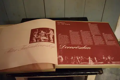 Tschaikowsky, André Previn, The London Symphony Orchestra ‎– Dornröschen " Schöne Quadrophonie 3 LP Box , LPs Top Zustand"