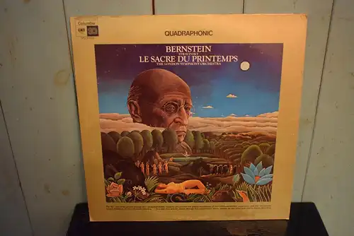 Bernstein, The London Symphony Orchestra, Stravinsky ‎– Le Sacre Du Printemps "Quadrophonie Aufnahme von 1972 , top Zustand "