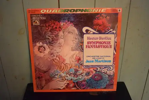 Hector Berlioz - Orchestre National De L'O.R.T.F / Jean Martinon ‎– Symphonie Fantastique  "Schönes Sammlerstück , Quadrophonie Aufnahme von 1978 in Top Zustand"