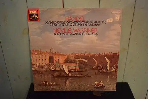 Händel / The Academy Of St. Martin-in-the-Fields, Neville Marriner ‎– Doppelchörige Orchesterkonzerte Nr.1 Und 3 "Schöne Quadrophonie Aufnahme von 1976 in top Zustand"