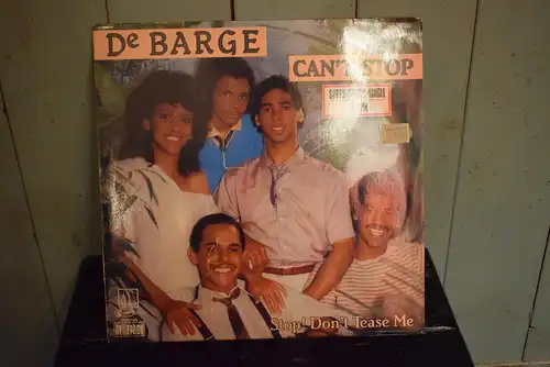 DeBarge ‎– Can't Stop / Stop! Don't Tease Me