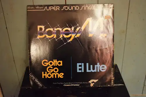 Boney M. ‎– Gotta Go Home / El Lute "Sammler Edition in transparentem Vinyl , Maxi in sehr gutem Zustand "