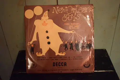 Chris Barber's Jazz Band and Skiffle Group ‎– New Orleans Joys "Jazz Rarität 10 Zoll aus dem Jahr 1957"