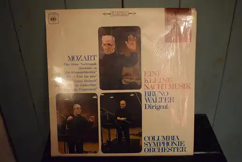Mozart, Bruno Walter, Columbia Symphonie Orchester* ‎– Eine Kleine Nachtmusik