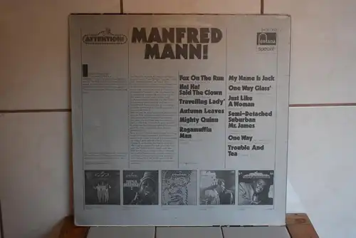 Manfred Mann ‎– Attention! Manfred Mann!