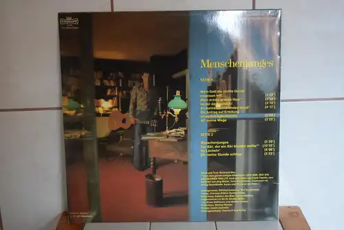 Reinhard Mey ‎– Menschenjunges