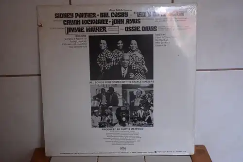 The Staple Singers ‎– Let's Do It Again (Original Soundtrack)