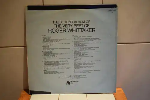 Roger Whittaker – The Second Album Of The Very Best Of Roger Whittaker