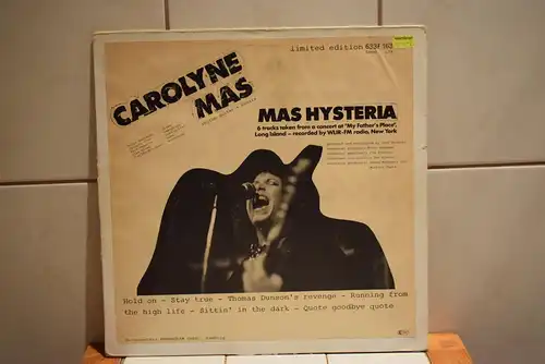 Carolyne Mas – Mas Hysteria