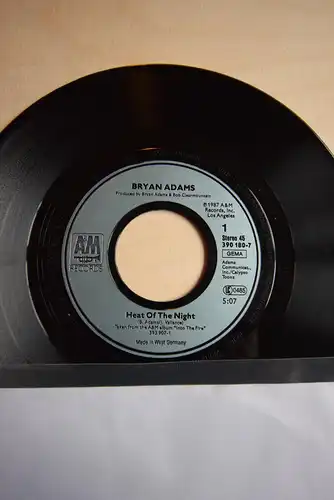Bryan Adams ‎– Heat Of The Night/ Another Day