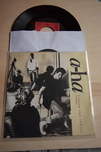 a-ha ‎– Hunting High And Low (Remix)/The Blue Sky