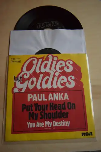 Paul Anka ‎– Put Your Head On My Shoulder / You Are My Destiny