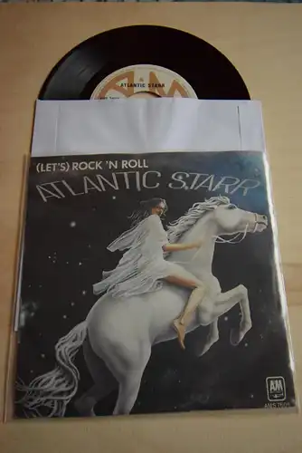 Atlantic Starr – (Let's) Rock 'N' Roll/Gimme your Luvin " Seltene deutsche Pressung , selbst bei Discogs nicht gelistet "