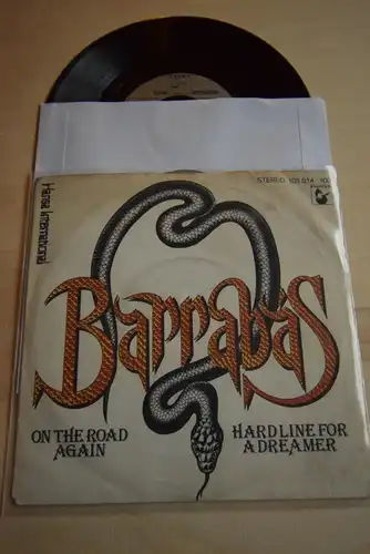 Barrabas ‎– On The Road Again / Hard Line For A Dreamer