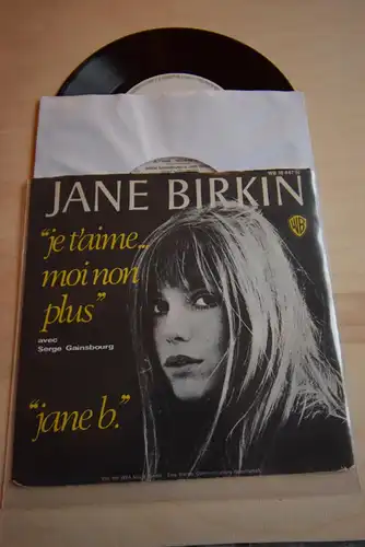 Jane Birkin Avec Serge Gainsbourg ‎– Je T'aime ... Moi Non Plus / Jane B.
