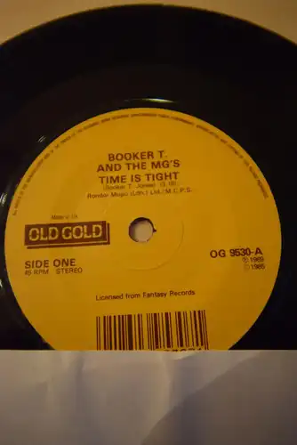 Booker T & The MG's ‎– Time Is Tight / Soul Limbo 