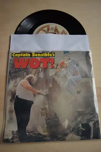 Captain Sensible ‎– Wot! / Strawberry Dross