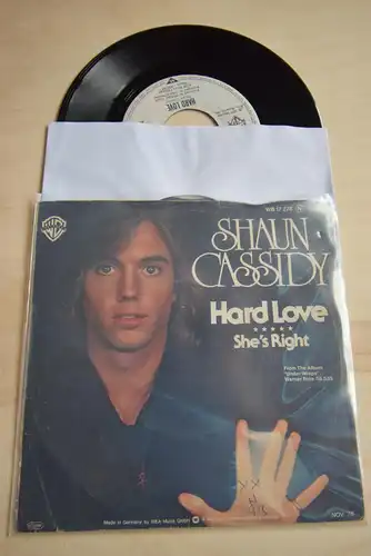 Shaun Cassidy ‎– Hard Love / She's right 