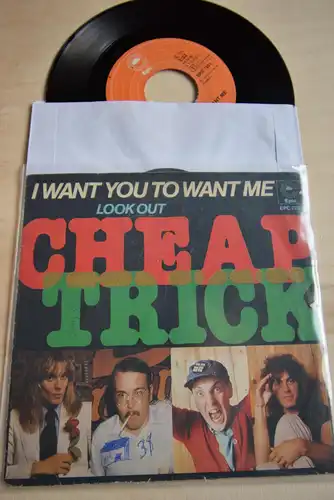 Cheap Trick ‎– I Want You To Want Me /Look out