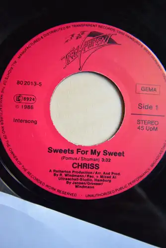 Chriss  ‎– Sweets For My Sweet / Empire of Love 