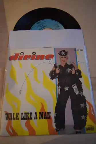 Divine ‎– Walk Like A Man / Man Talk