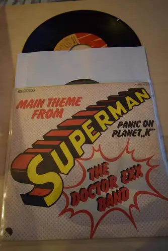 The Doctor Exx Band ‎– Main Theme From Superman, / Panik on Planet K 