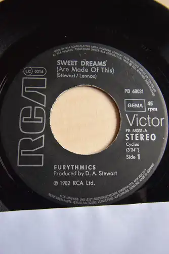 Eurythmics ‎– Sweet Dreams (Are Made Of This)/ Icould give you