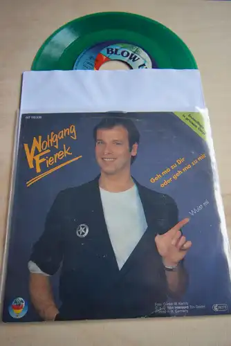 Wolfgang Fierek ‎– Geh Ma Zu Dir Oder Geh Ma Zu Mir / Wuist Mi " Deutsche Erstpressung in Green Vinyl "