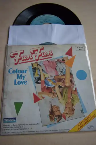 Fun Fun ‎– Colour My Love / Instr. Version