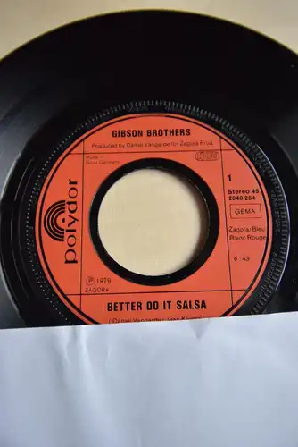 Gibson Brothers ‎– Better Do It Salsa / West Indies 