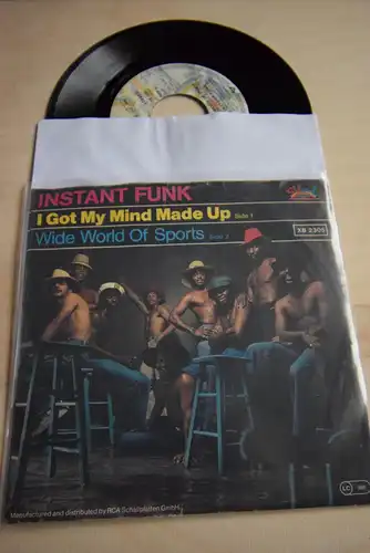 Instant Funk ‎– I Got My Mind Made Up / Wide World of Sports 