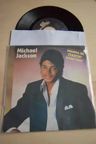 Michael Jackson ‎– Wanna Be Startin' Somethin' / Rock with you
