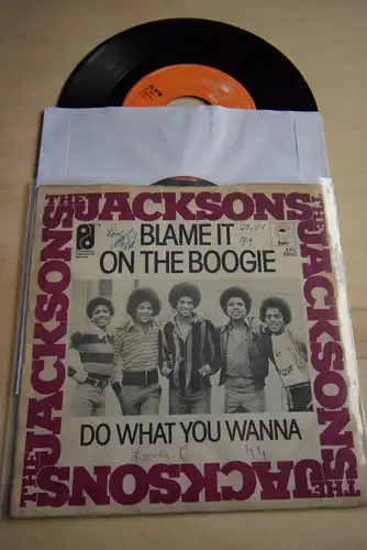 The Jacksons ‎– Blame It On The Boogie / Do What You Wanna