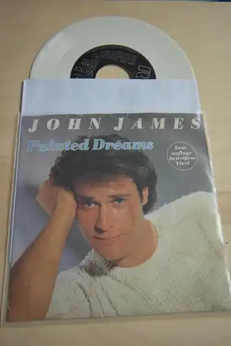 John James ‎– Painted Dreams / Sleeping in your Arms again " Deutsche Erstpressung in White Vinyl "