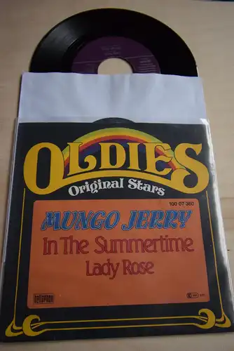 Mungo Jerry ‎– In The Summertime / Lady Rose