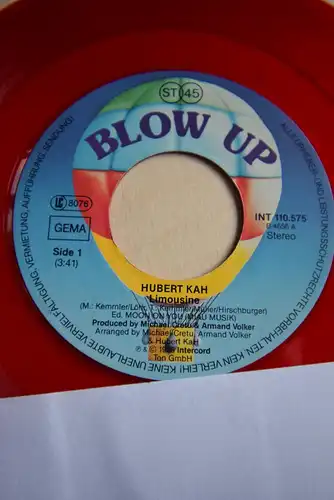 Hubert Kah ‎– Limousine / Drowning 