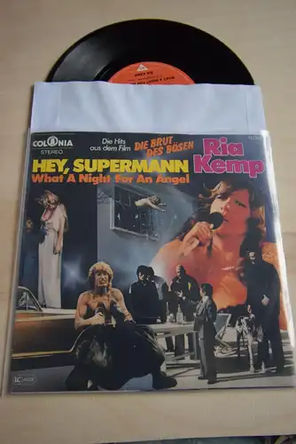 Ria Kemp ‎– Hey, Superman / What a Night for an Angel