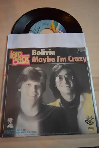 Laid Back ‎– Bolivia / Maybe I'm Crazy