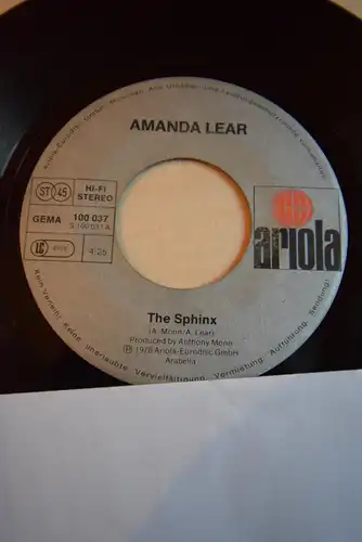 Amanda Lear ‎– The Sphinx / Hollywood Flashback