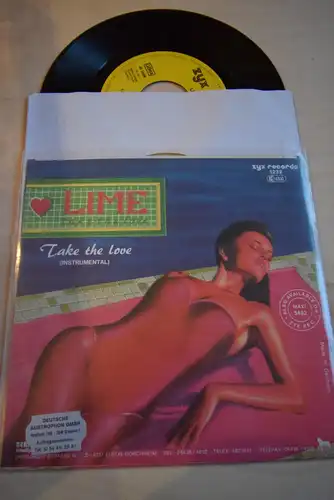 Lime  ‎– Take The Love / Instr. Version 