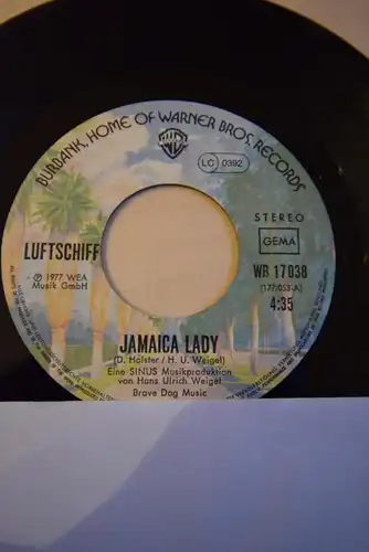 Luftschiff ‎– Jamaica Lady / Abgebrannt in Mexiko 