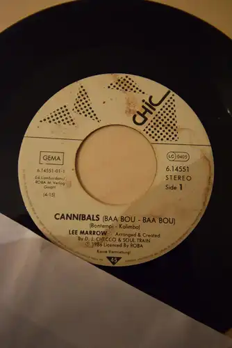 Lee Marrow ‎– Cannibals (Baa-Boù - Baa Boù) / Instr. Version
